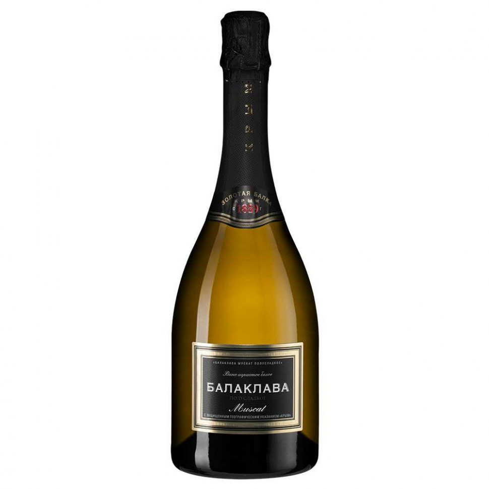 4739.970x0 Вино игр.бел.псл. "БАЛАКЛАВА МУСКАТ" РФ 11,5% 0,75л — изображение 1